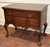 American Kittinger Williamsburg Mahogany Queen Anne Lowboy With Ball & Claw Feet For Sale - Image 3 of 10