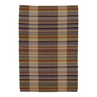 Dash & Albert by Annie Selke Swedish Rag Indoor/Outdoor Rug, 7' 6" x 9' 6" For Sale