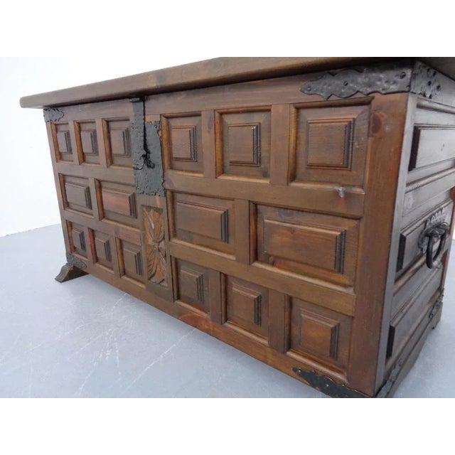 Spanish Chest & 2 Chests of Drawers, 1960s, Set of 3 For Sale - Image 13 of 18