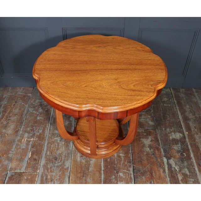 Art Deco French Centre Table in Mahogany, 1925 For Sale - Image 11 of 13