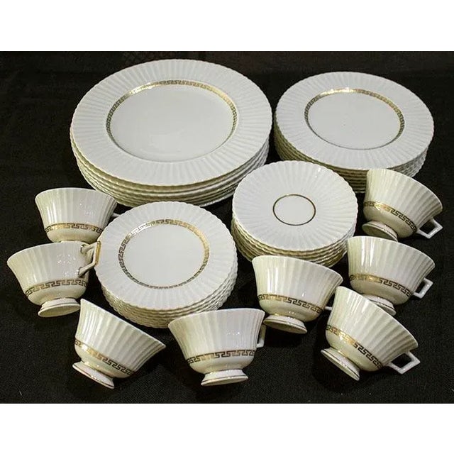 Lenox China Cretan Pattern Service for 8 Chairish