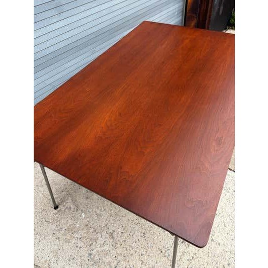 Eames Folding Rectangular Dining Table by Herman Miller, 1955 For Sale In Philadelphia - Image 6 of 8