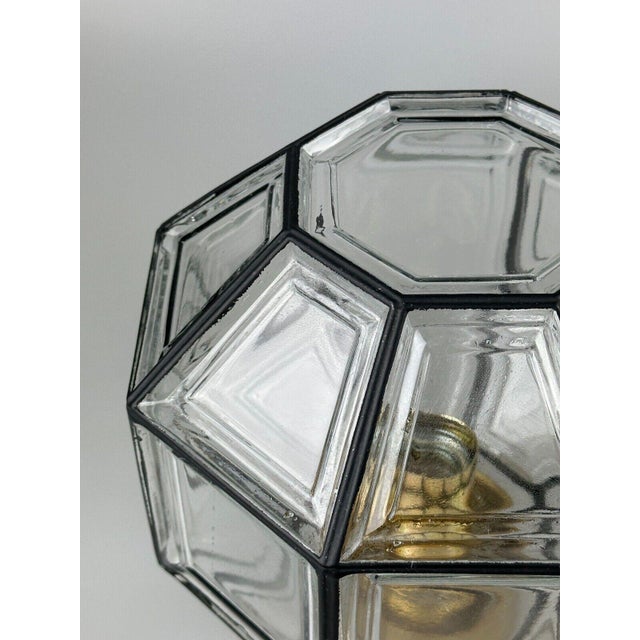 Vintage Ceiling Lamp in Glass from Limburg, 1970s For Sale - Image 13 of 17