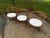 Russell Woodard Iconic MCM Russel Woodard Set of 3 Iron Chairs For Sale - Image 4 of 12