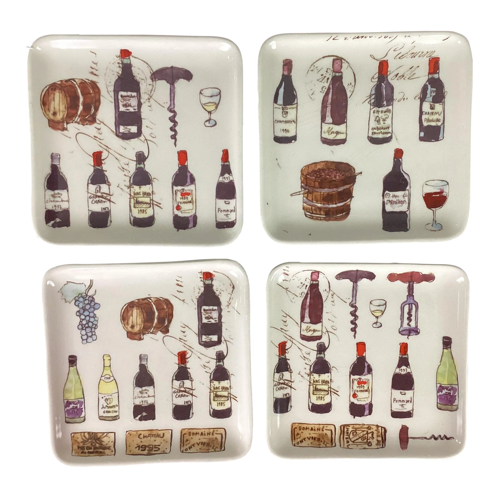 2000s WilliamsSonoma Appetizer Plates Set of 4 Chairish