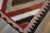 Excellent and Authentic With Dimensinal Design in Gray, Red and Brown Color American Navajo Rug For Sale - Image 9 of 15