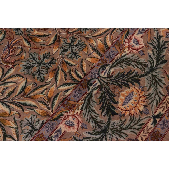 Designed with mesmerizing intricacy and gorgeous color palette, this hand-knotted masterpiece demonstrates the beauty and...