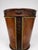 English Leather, Mahogany and Brass Studded Waste Paper Basket, C. 1900–1930 For Sale - Image 4 of 8