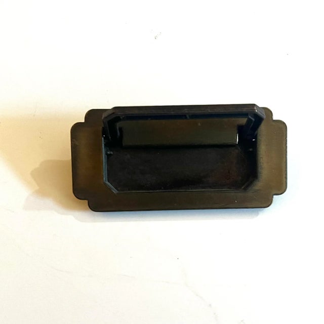 Vintage Brass Campaign Hardware/Draw Handle Metal brass campaign drawer handles Vintage item with wear consistent with age...