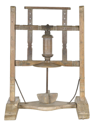 Antique Wooden Butter Churn