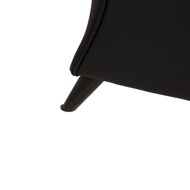 Chairs in Black Leather from Wittmann, Set of 2 For Sale - Image 9 of 16