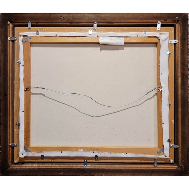 Marjorie Reed -Old West Stagecoach Night Time Resting Stop -Oil Painting For Sale - Image 9 of 9