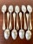 Antique Silver Plated Cutlery, Set of 18 For Sale - Image 4 of 9