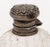 Collection of Three American Art Nouveau Silver and Cut Crystal Flasks For Sale - Image 14 of 15