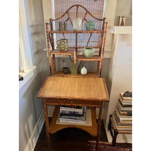 19th Century English Bamboo Secretary For Sale - Image 18 of 18