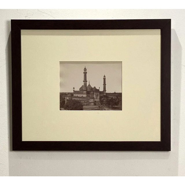 19th Century Antique Photograph of the Asafi Masjid For Sale - Image 5 of 5