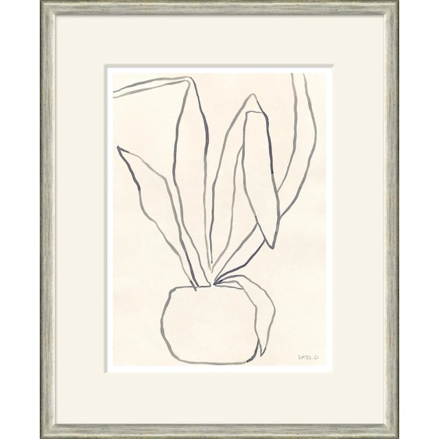 Contemporary Patio Form Framed Art Print by Susan Hable For Sale - Image 3 of 3