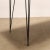Vintage Table in Laminate Metal & Wood, Italy, 1960s For Sale - Image 3 of 8