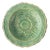 17th Century or Earlier Han or Tang Style Green Glazed Molded Plate For Sale