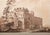 An atmospheric framed impression of Paul Sandby’s The Sepulchre of King Theodorick near Ravenna, made after a composition...