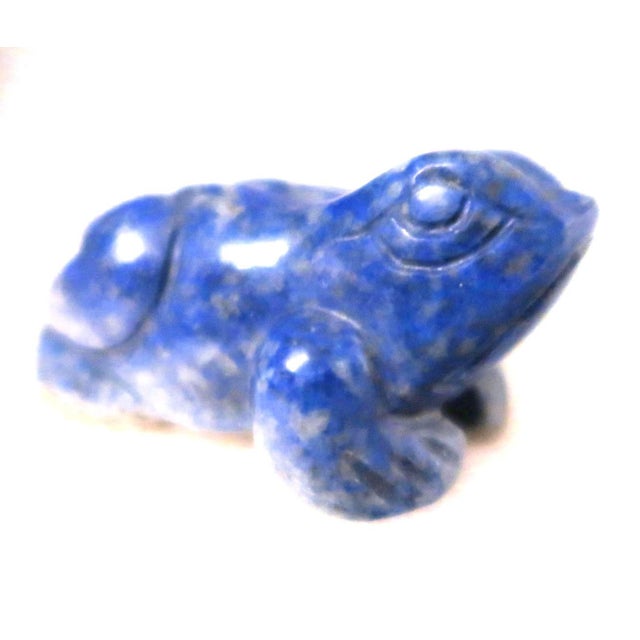 This is another one of a collection of miniature semi-precious and precious stone carvings we purchased from a retired...