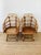 Tan Vintage 1960s Pair of Rattan Chairs / Boho Coastal Style For Sale - Image 8 of 12