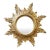 Mid Century Sunburst Mirror For Sale