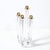 Mid-Century Crystal & Brass Amorphic Four Arm Candelabra Signed Schneider For Sale In New York - Image 6 of 10