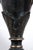 1980s Neoclassical Decorative Bronze Urn With Figural Side Mounts For Sale - Image 11 of 11