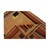 21st Century Turkish Konya Wool 5x6 Tan, Red & Blue Handmade Area Rug #9900675 For Sale - Image 4 of 4