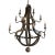 Restoration Hardware Twelve Light Wine Barrel Chandelier For Sale