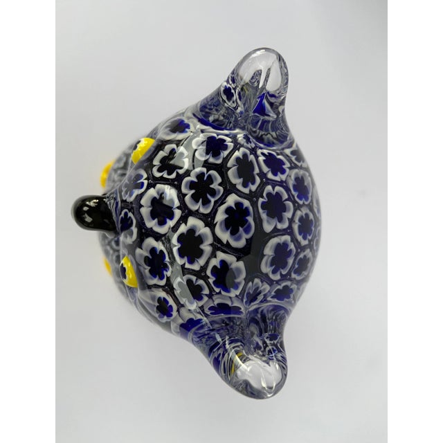 Mid 20th Century Mid-Century Millefiori Glass Owl For Sale - Image 5 of 7