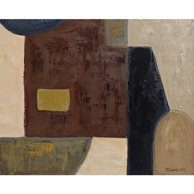 Enigma, Abstract Geometric Contemporary, Framed by Sophie Dumont For Sale - Image 6 of 9