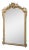 Large 19th Century French Baroque Style Carved Giltwood Beveled Mirror For Sale