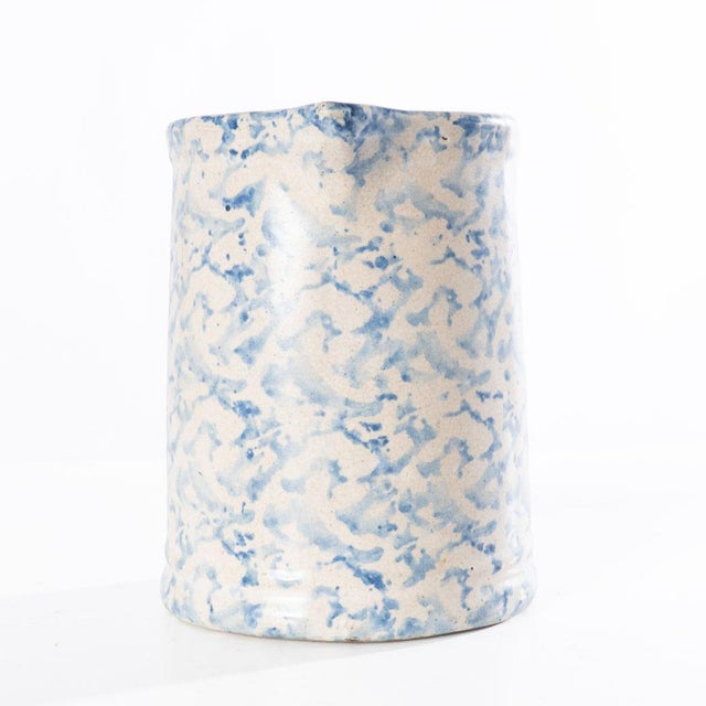 Early 20th Century Mid 20th Century Spongeware Pitcher For Sale - Image 5 of 7