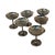 Stainless Steel Martini Glasses from Spring Switzerland, Set of 6 For Sale - Image 6 of 8