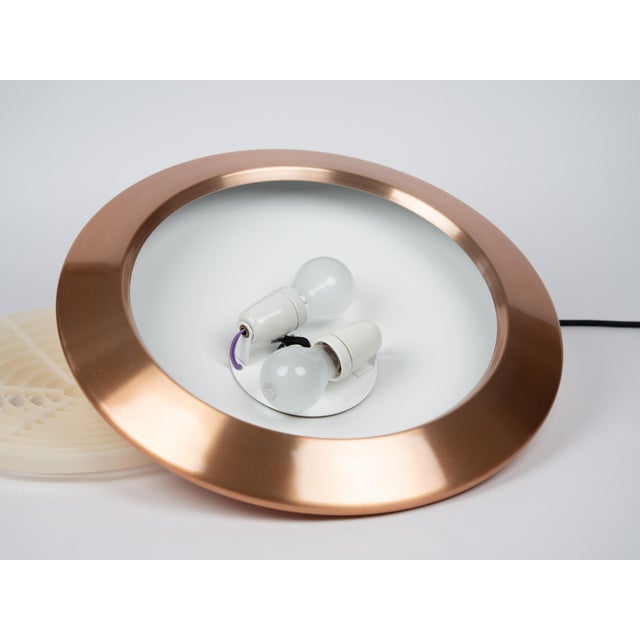 1960s Vintage Danish Diskos Pendant Lamp by Jo Hammerborg for Fog and Morup, 1965 For Sale - Image 5 of 11