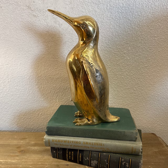 7” x 11” Brass penguin. Simply adorable and very fine.