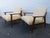 Mid Century Modern Lounge Accent Chairs a Pair 6613 For Sale - Image 13 of 18
