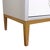 Silver Pasargad Home Annabelle Sideboard With 4 Floral Doors, Silver/Ivory For Sale - Image 8 of 12