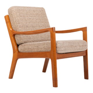 Easy Chair by Ole Wanscher for Peter Jeppesen Møbelfarbik, Denmark, 1960s For Sale