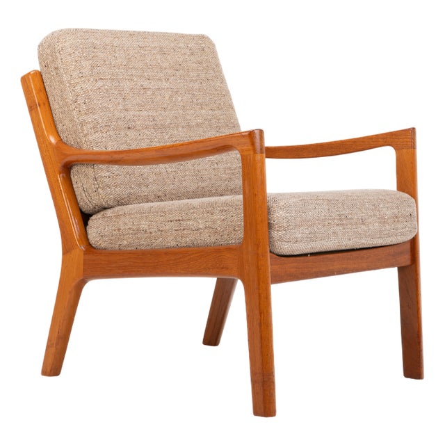 Easy Chair by Ole Wanscher for Peter Jeppesen Møbelfarbik, Denmark, 1960s For Sale
