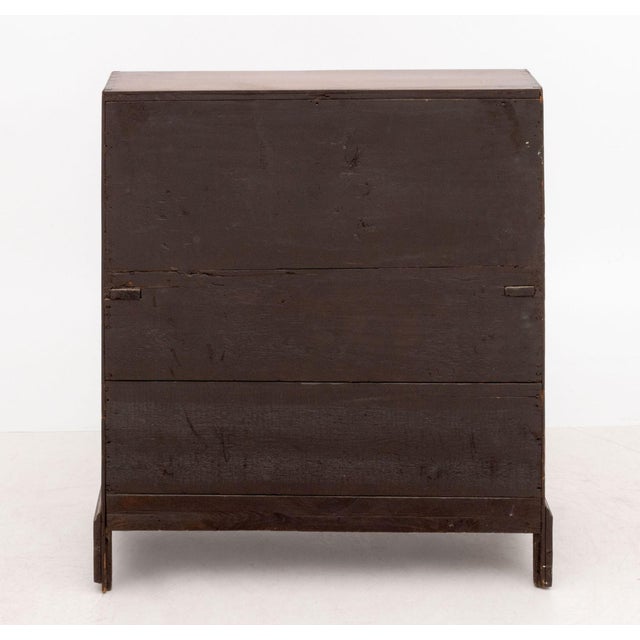 Chippendale Style Mahogany Slant Front Desk For Sale - Image 11 of 11