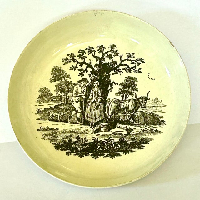 18th C. English Transfer Ware Teacup and Saucer For Sale In San Francisco - Image 6 of 8