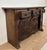 Spanish Carved Oak Sideboard Cabinet with Three Doors and Drawers, 1860s For Sale - Image 10 of 13