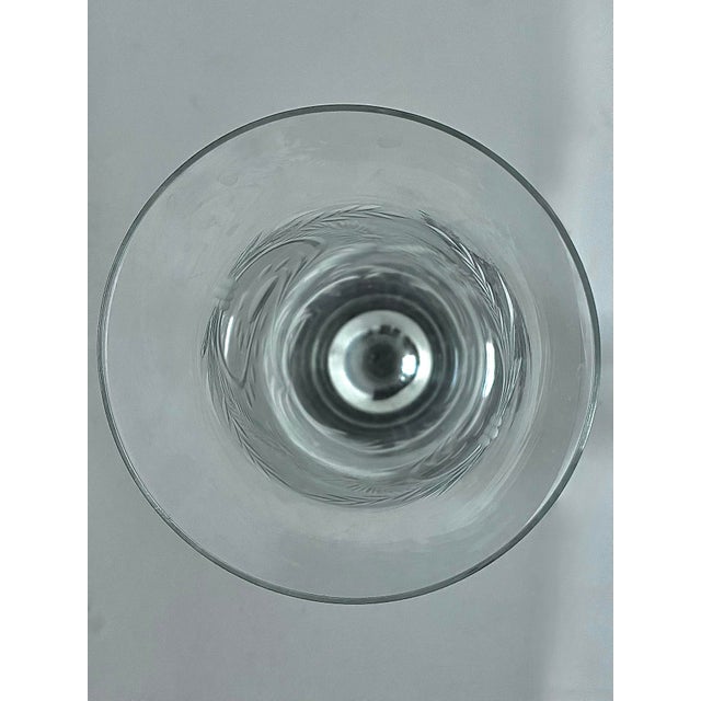 1910s Pairpoint Cut Glass Vase With Sterling Silver Base (C. 1915) For Sale - Image 5 of 9