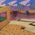 Paper 'Psychedelic Desert' by Jean Dibble, 1980, Great Lakes Woman Artist, Surrealist Pastel, Mapc For Sale - Image 7 of 9