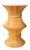 Chic pair of sheaf of wheat form bamboo end, or side, tables by McGuire. The bases are in very good, clean, ready tlo uise...