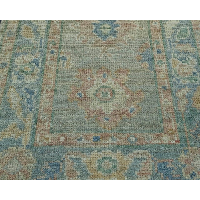 Early 21st Century Turkish Oushak Rug 1'11" x 3'3" #17540 For Sale - Image 5 of 8