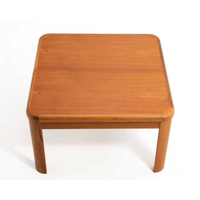 Teak Coffee Side Table Danish Style Canada Happy Viking Nordic Furniture 1991 For Sale In Philadelphia - Image 6 of 9